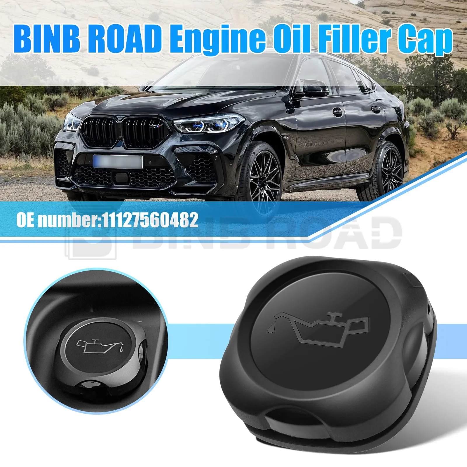 11127560482 Engine Oil Filler Cap - Image 7