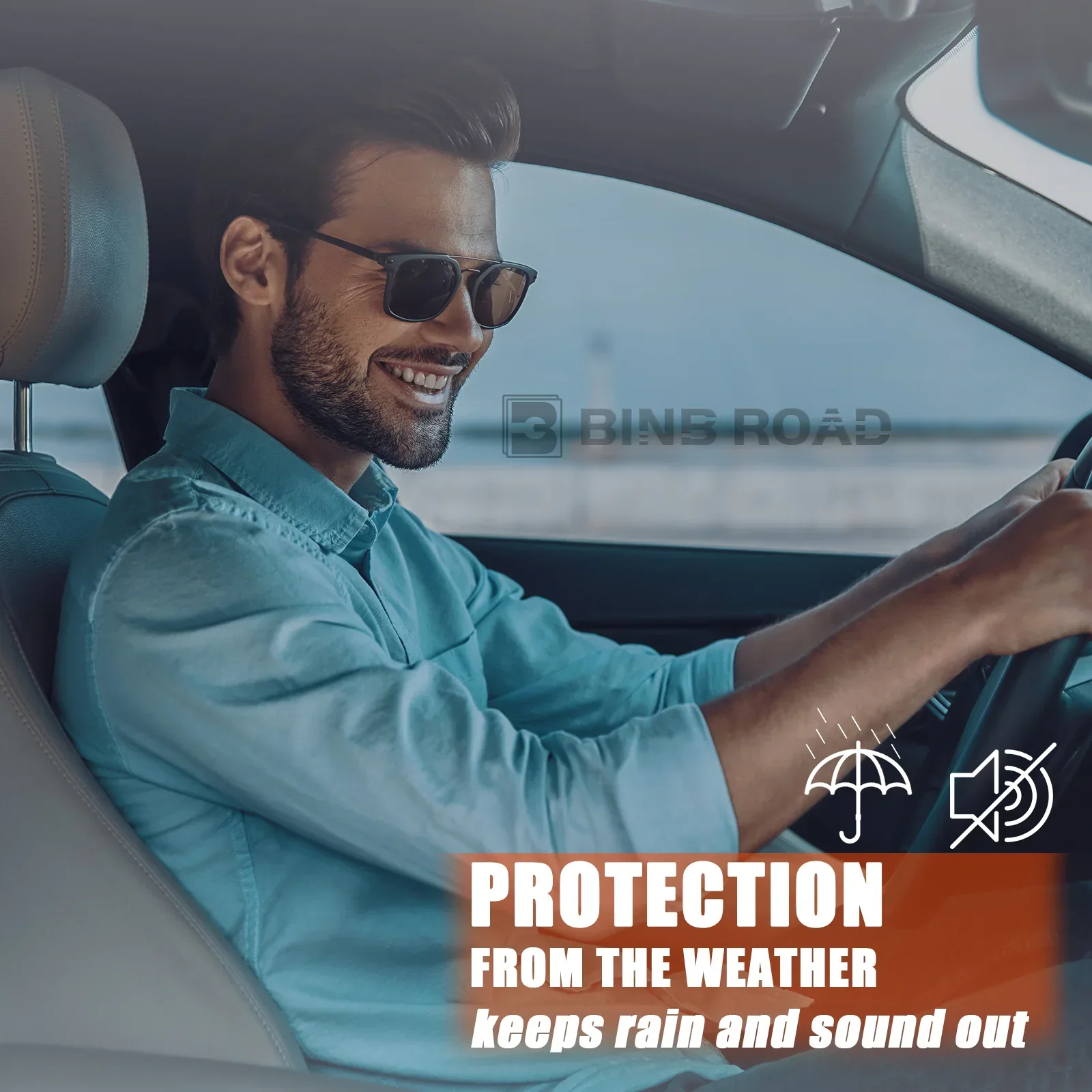 51317166841 Windshield Moulding Seal - Front Upper - Image 6