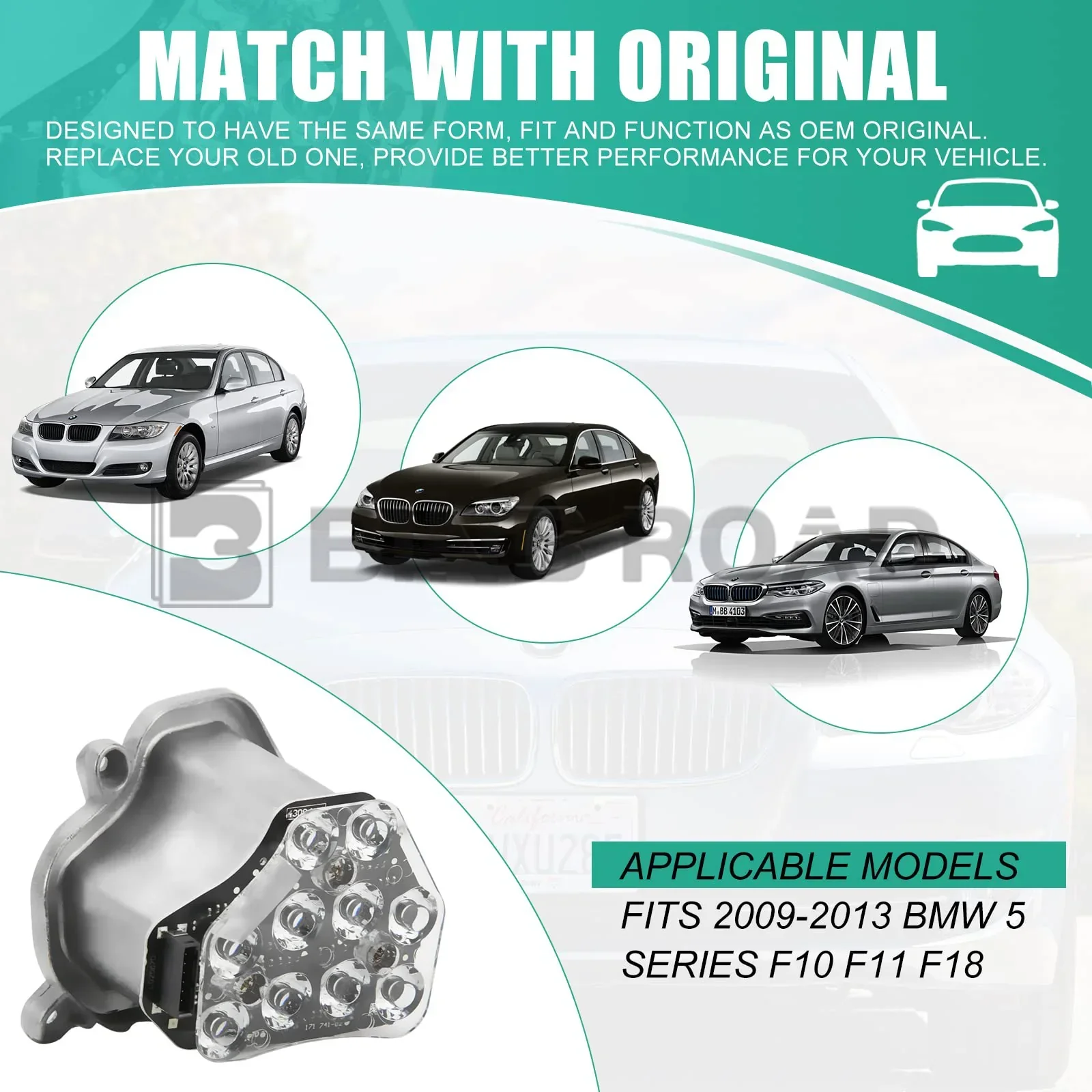 63117271901+63117271902 LED Headlight - Image 7