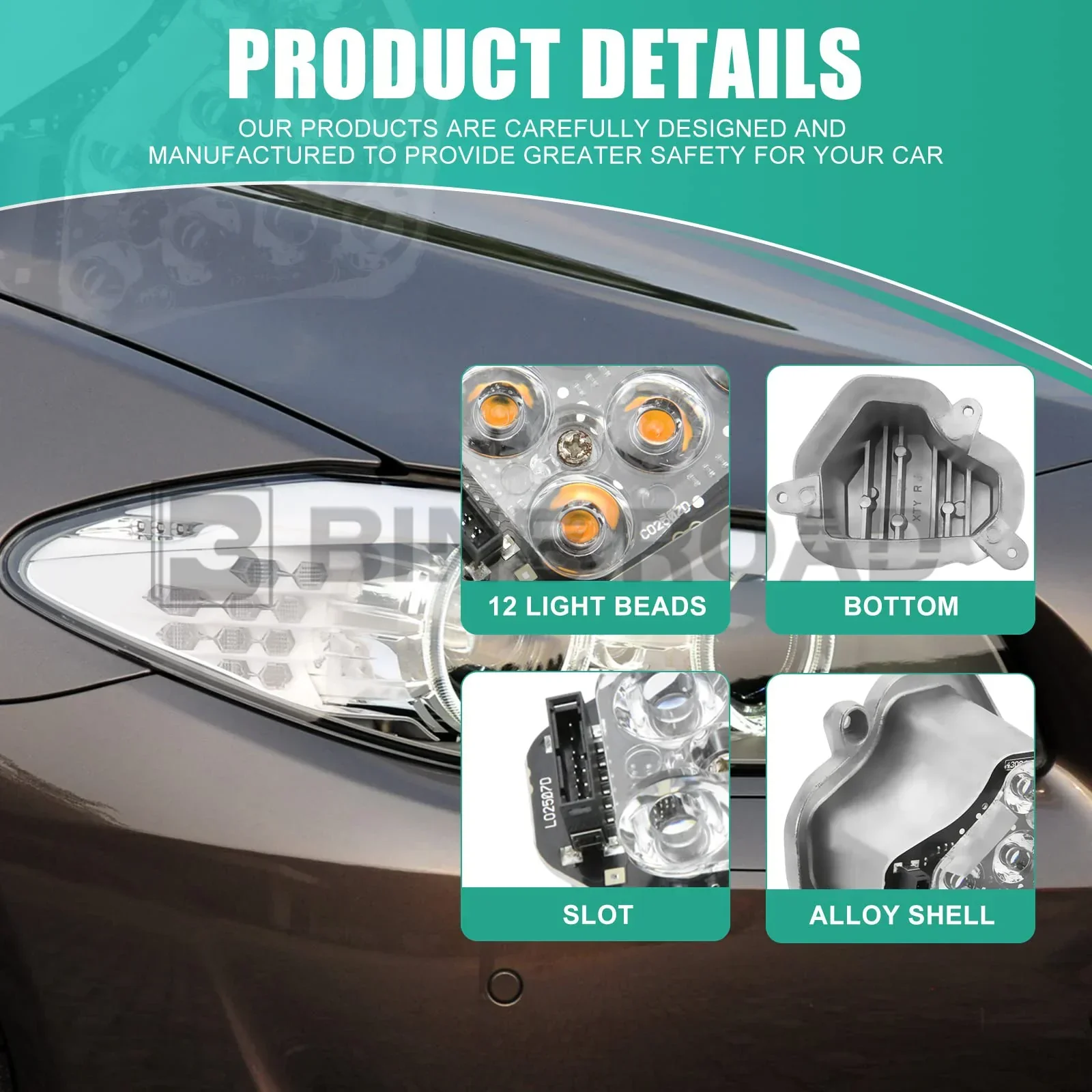 63117271901+63117271902 LED Headlight - Image 8