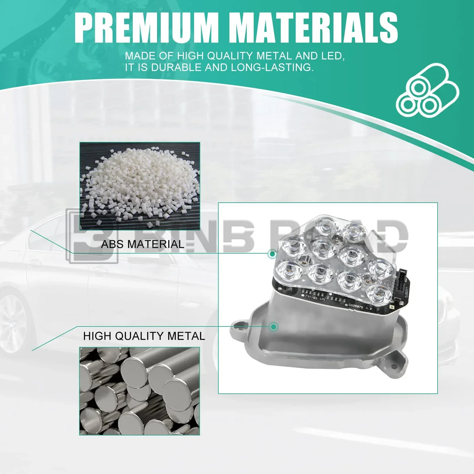 63117271901+63117271902 LED Headlight - Image 9