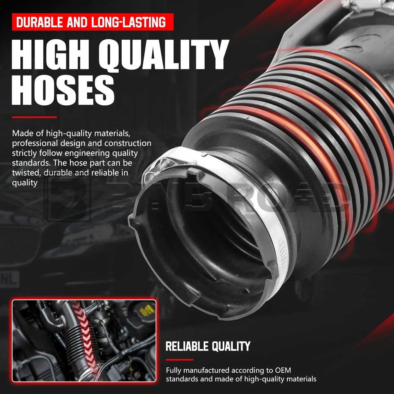 C2D17107 Air Intake Hose - Image 3