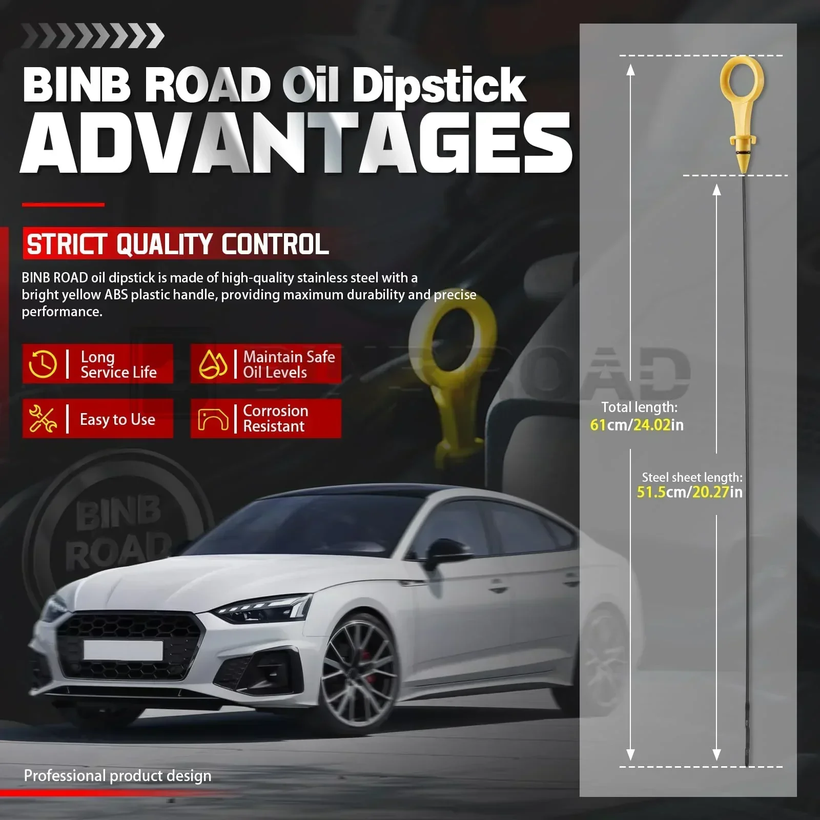 US 06J115611E Engine Oil Level Dipstick - Image 3