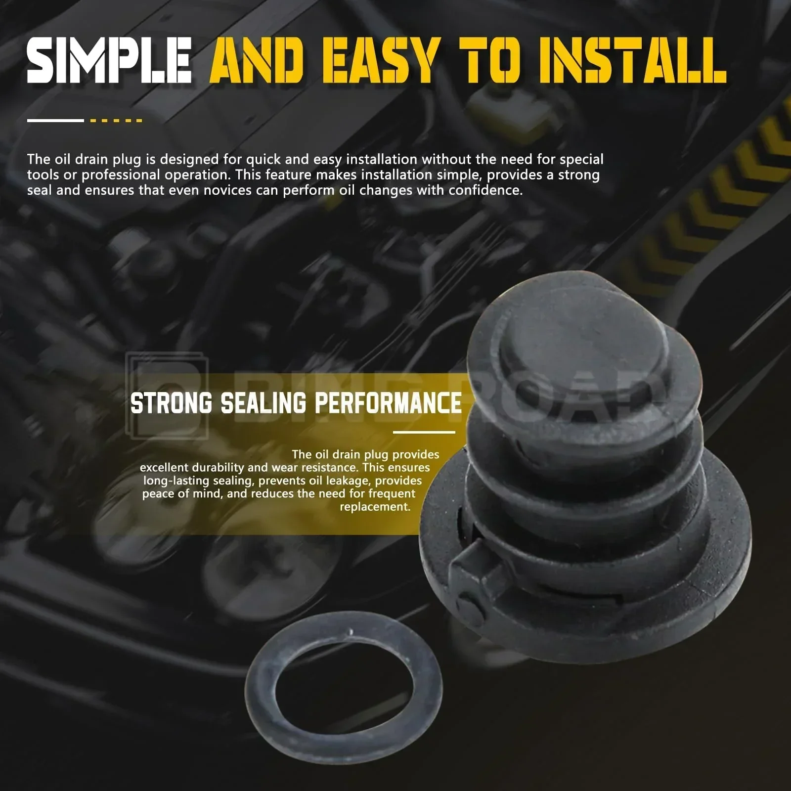 1 Set Car Engine Oil Drain Plug with Install Tool  06L103801 - Image 7