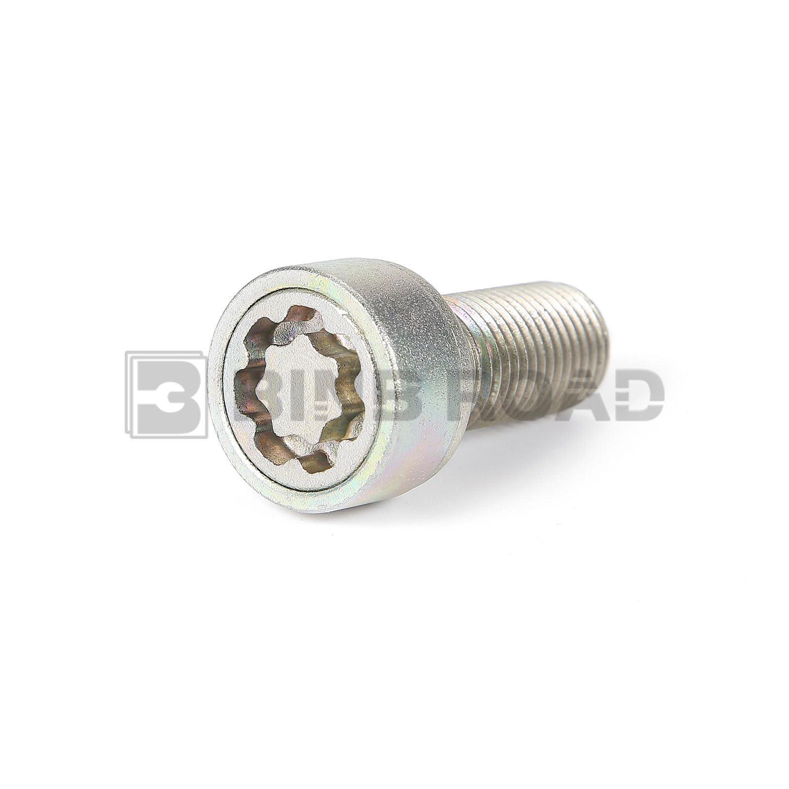 4F0698139B Lockable Wheel Bolt Rim Locks M14 X 1.5 - Image 3